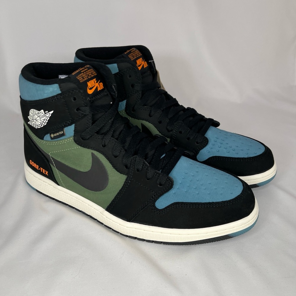 Jordan 1 Retro High Element - Gore-Tex Black Olive - Men's 12 - NWT